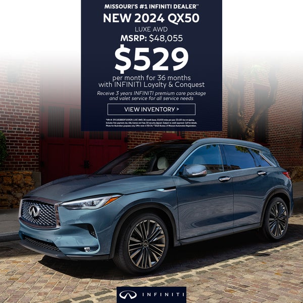 New 2024 QX50 LUXE AWD
