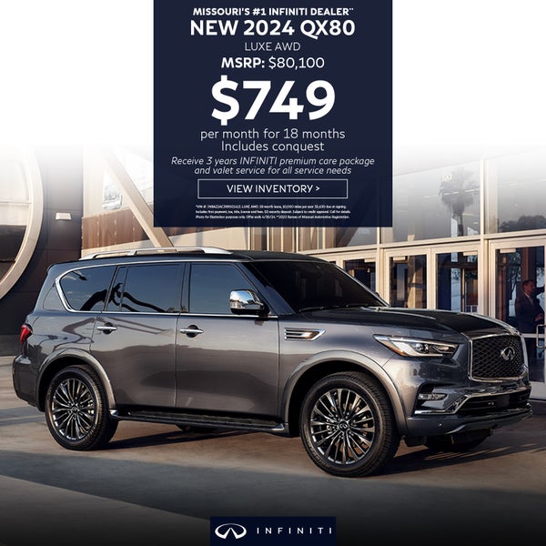 New 2024 QX80 LUXE AWD