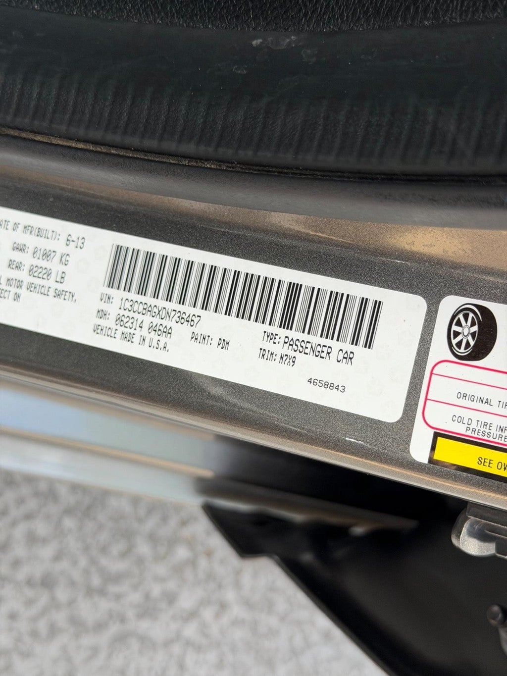 2013 Chrysler 200 4dr Sdn LX