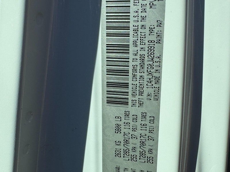 2018 Jeep Wrangler Unlimited Rubicon 4x4