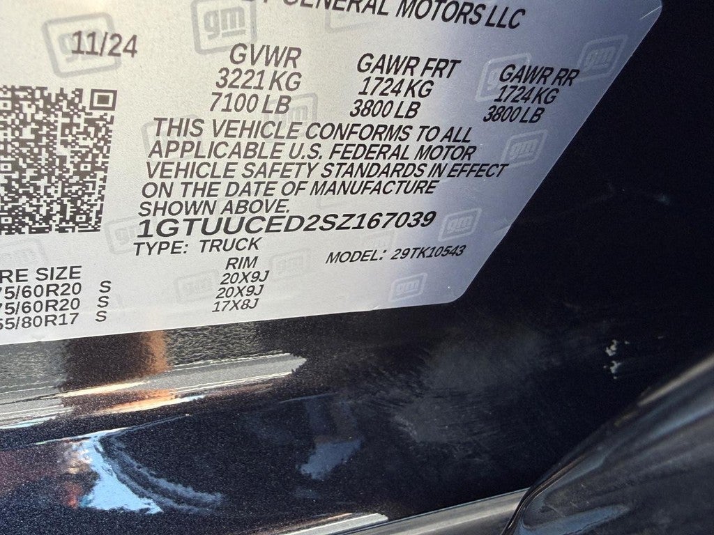 2025 GMC Sierra 1500 4WD Crew Cab 147" Elevation w/3SB