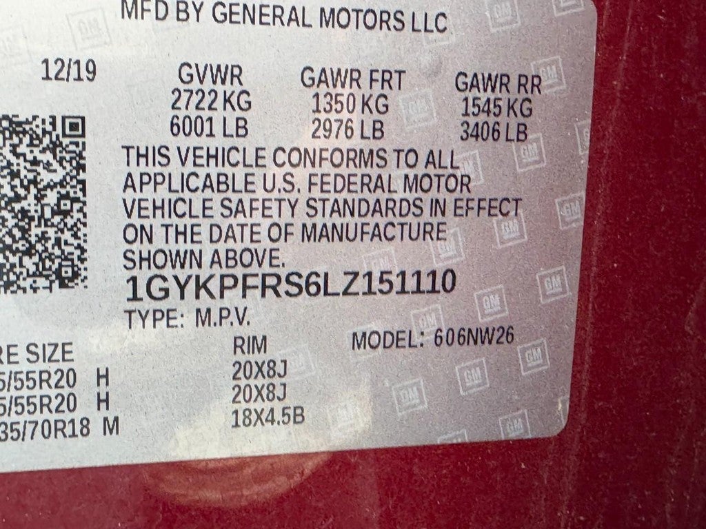 2020 Cadillac XT6 AWD 4dr Premium Luxury