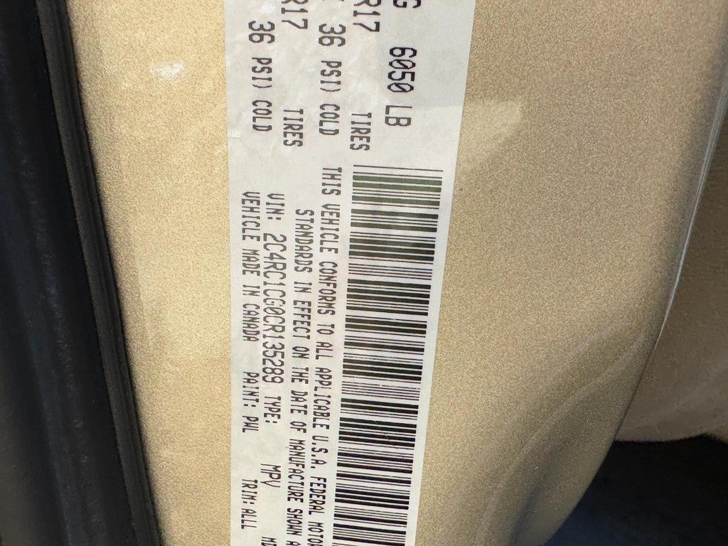 2012 Chrysler Town & Country 4dr Wgn Touring-L