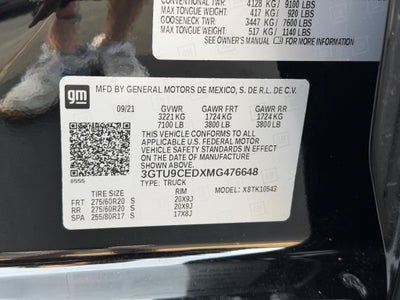 2021 GMC Sierra 1500 4WD Crew Cab 147" Elevation w/3SB