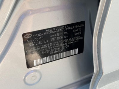 2017 Hyundai Elantra Limited 2.0L Auto (Alabama)