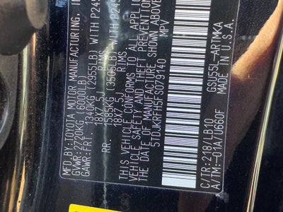 2015 Toyota Highlander AWD 4dr V6 XLE (Natl)