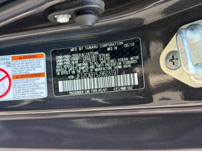 2018 Subaru BRZ Premium Manual