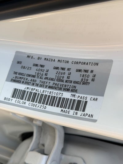2026 Mazda Mazda3 2.5 S Preferred