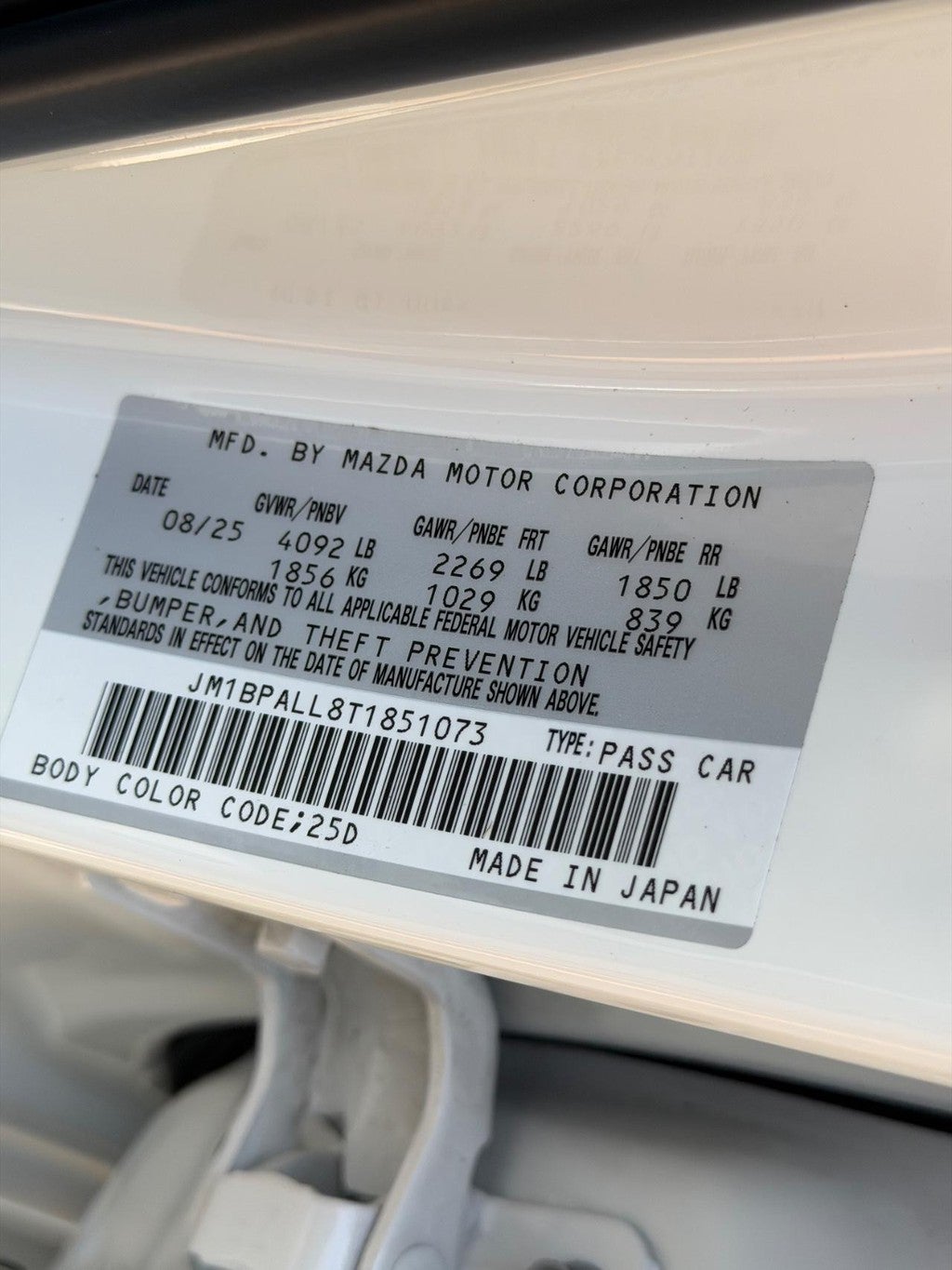 2026 Mazda Mazda3 2.5 S Preferred