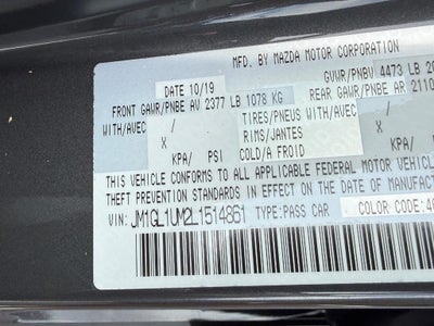 2020 Mazda MAZDA6 Sport Auto