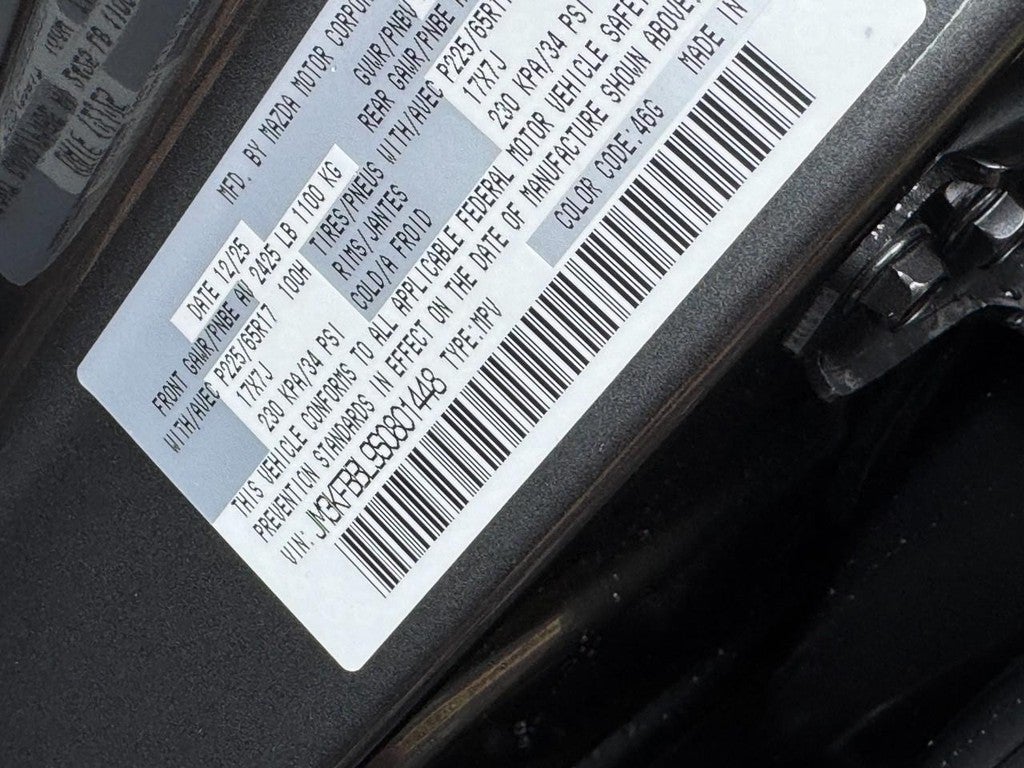 2025 Mazda Mazda CX-5 2.5 S Select Package
