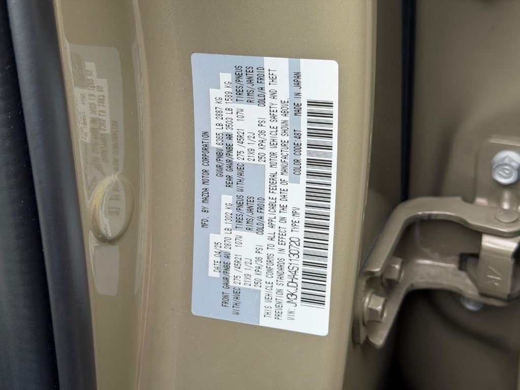 2025 Mazda Mazda CX-70 PHEV Premium Package AWD
