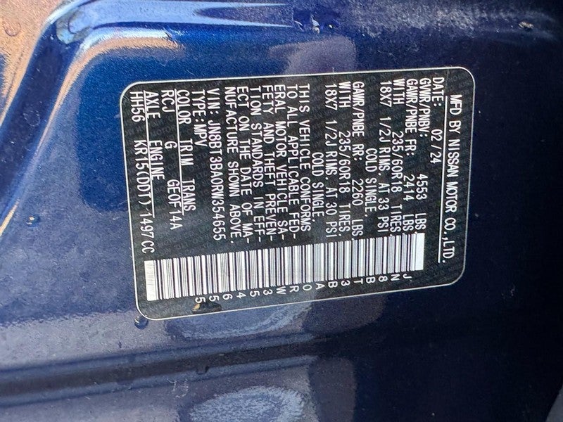 2024 Nissan Rogue FWD SV