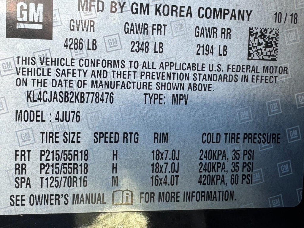 2019 Buick Encore FWD 4dr Preferred