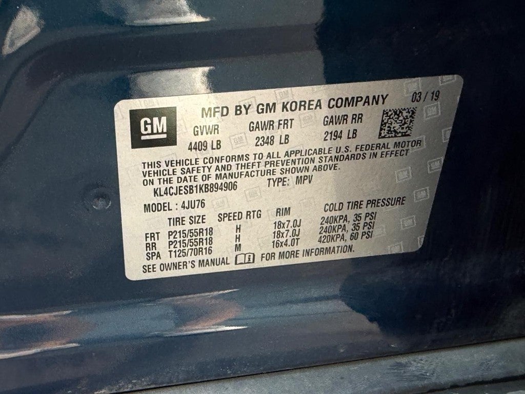 2019 Buick Encore AWD 4dr Preferred