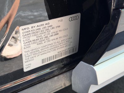 2023 Audi Q5 Sportback S line Premium Plus 45 TFSI quattro
