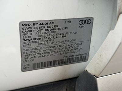 2019 Audi Q5 Premium Plus 45 TFSI quattro