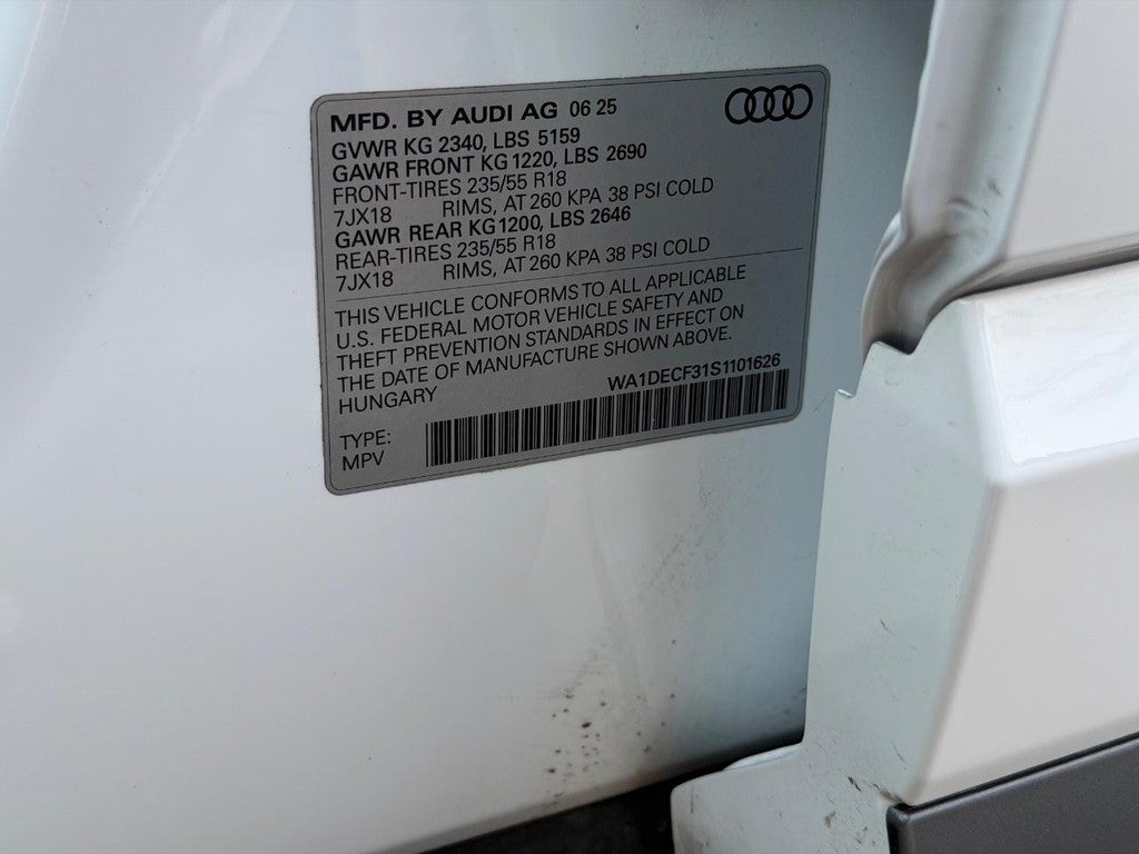 2025 Audi Q3 S line Premium 45 TFSI quattro