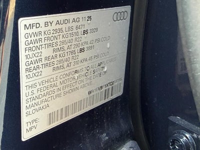 2026 Audi Q8 Premium Plus quattro