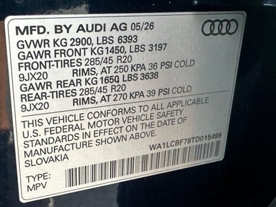 2026 Audi Q7 Premium Plus 45 quattro