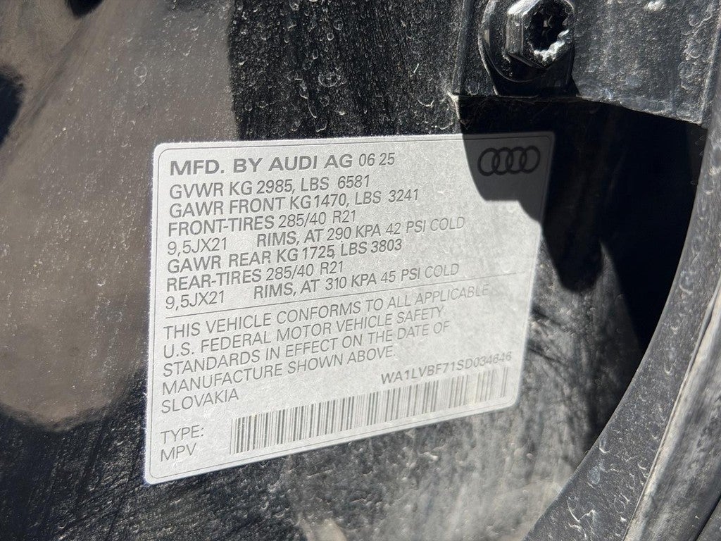 2025 Audi Q7 Premium Plus 55 TFSI quattro