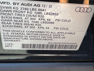 2023 Audi Q4 e-tron Prestige 50 quattro