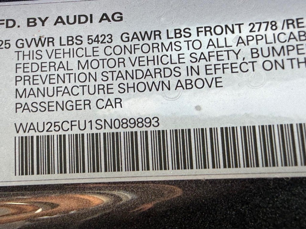 2025 Audi S5 Premium Plus 3.0 TFSI quattro