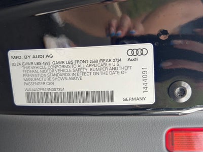 2024 Audi A5 Cabriolet S line Premium Plus 45 TFSI quattro