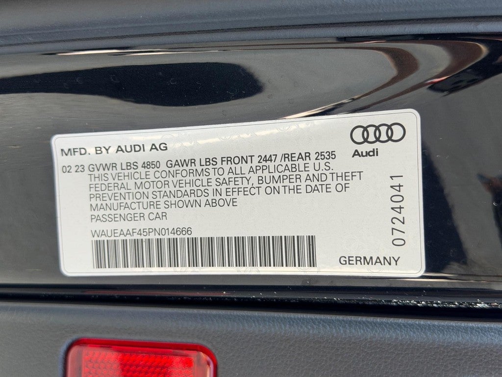 2023 Audi A4 Sedan S line Premium Plus 45 TFSI quattro
