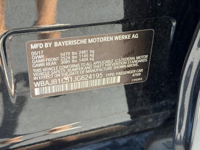 2018 BMW 5 Series 530e xDrive iPerformance Plug-In Hybrid