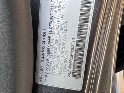 2017 Audi RS 7 4.0 TFSI Prestige