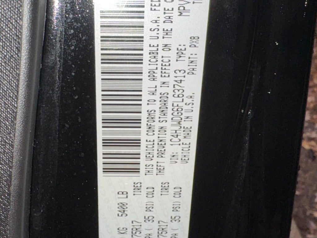 2015 Jeep Wrangler Unlimited 4WD 4dr Sport