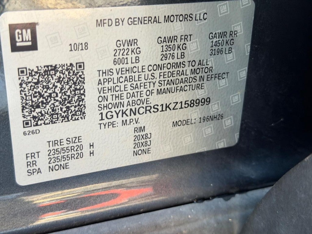 2019 Cadillac XT5 FWD 4dr Luxury
