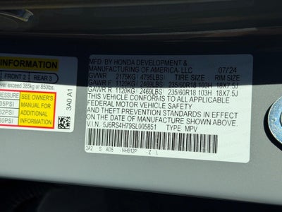 2025 Honda CR-V EX-L AWD
