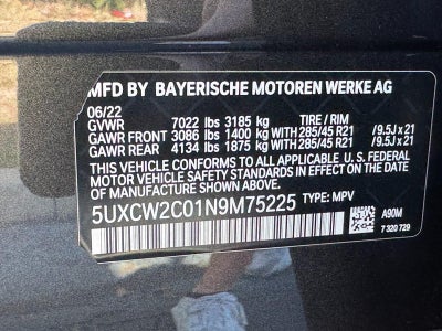 2022 BMW X7 xDrive40i Sports Activity Vehicle