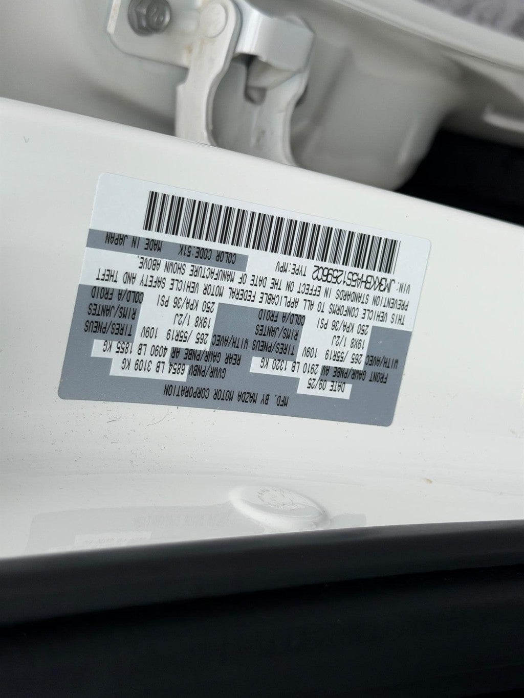 2025 Mazda Mazda CX-90 PHEV Preferred Package AWD