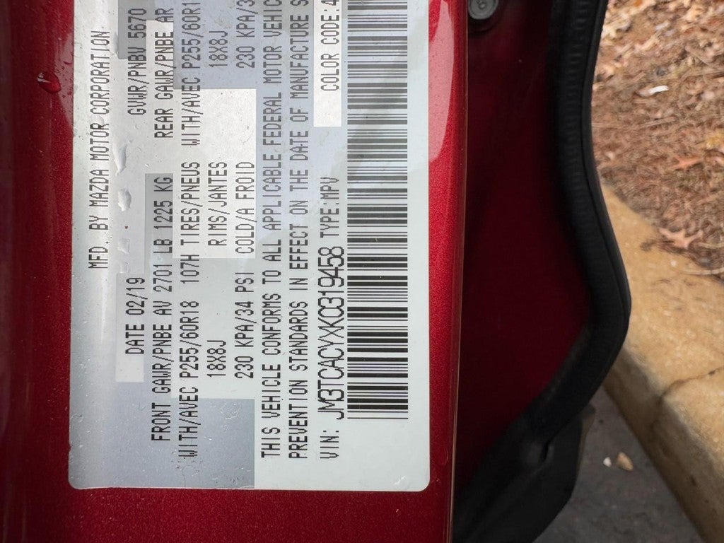 2019 Mazda Mazda CX-9 Touring FWD