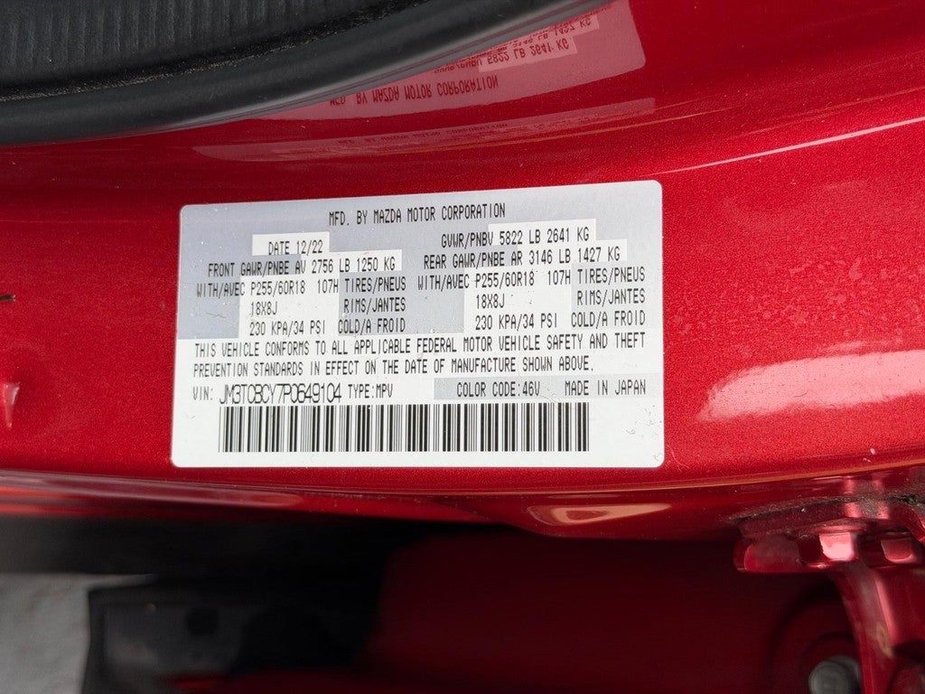 2023 Mazda Mazda CX-9 Touring AWD