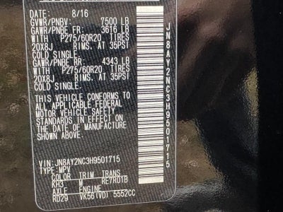 2017 Nissan Armada 4x4 SL