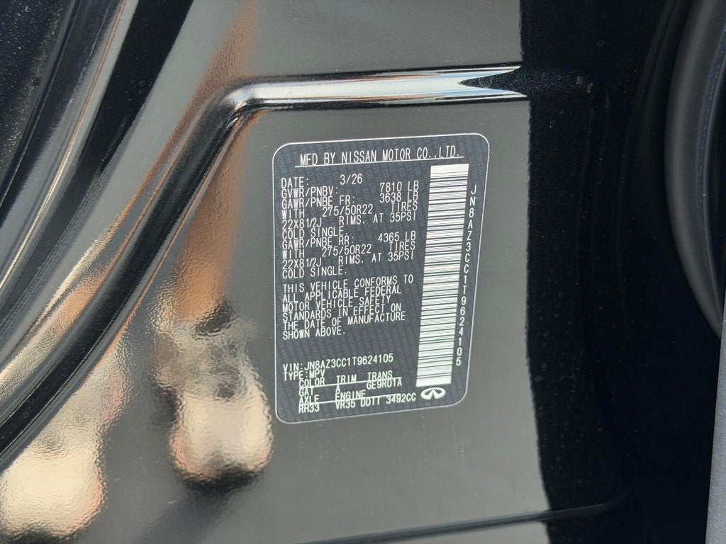 2026 INFINITI QX80 AUTOGRAPH AWD