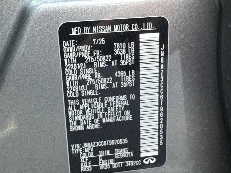 2026 INFINITI QX80 AUTOGRAPH AWD