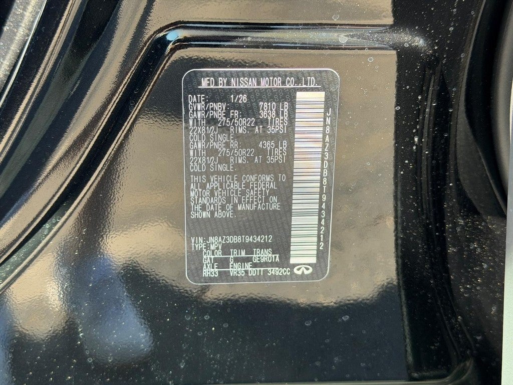 2026 INFINITI QX80 SPORT AWD