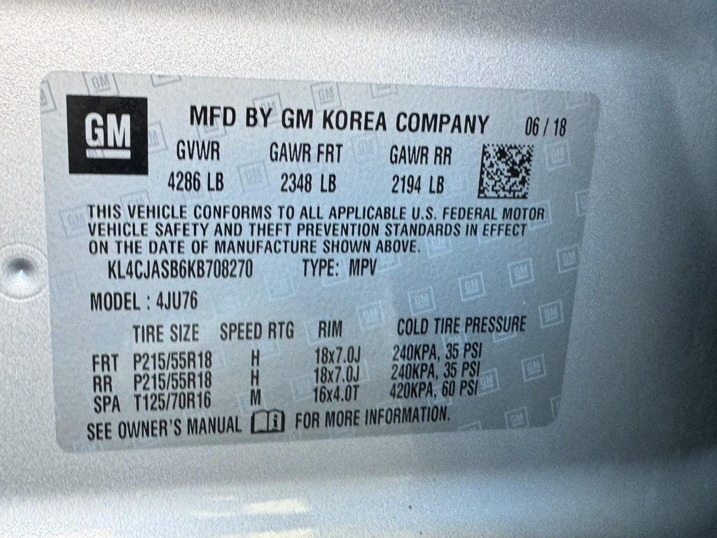 2019 Buick Encore FWD 4dr Preferred