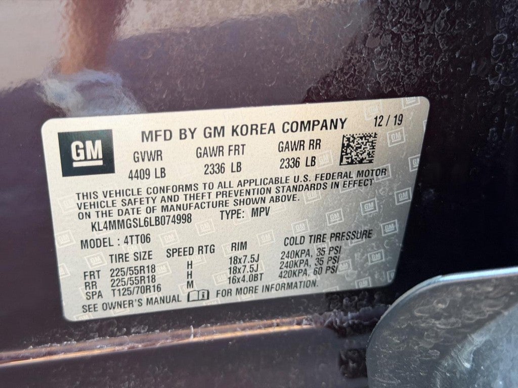 2020 Buick Encore GX AWD 4dr Essence