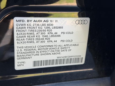 2024 Audi Q4 e-tron Sportback Prestige 50 quattro