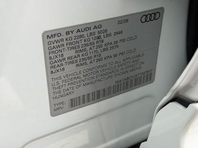 2026 Audi Q3 S line quattro