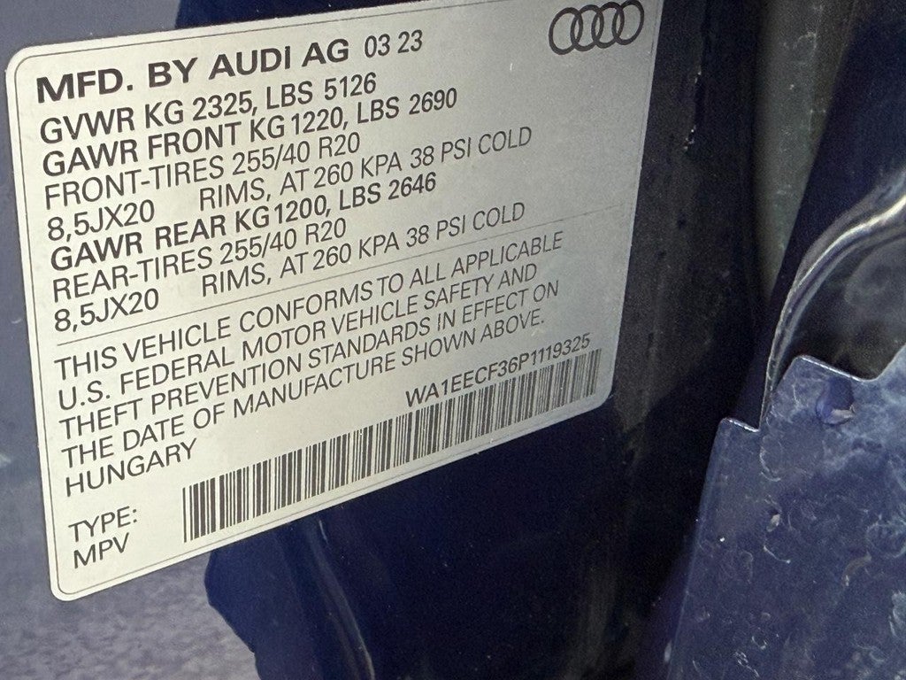 2023 Audi Q3 S line Premium Plus 45 TFSI quattro