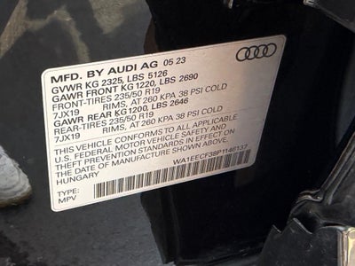 2023 Audi Q3 S line Premium Plus 45 TFSI quattro