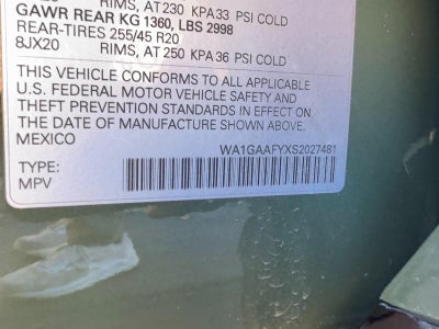 2025 Audi Q5 S line Premium 45 TFSI quattro