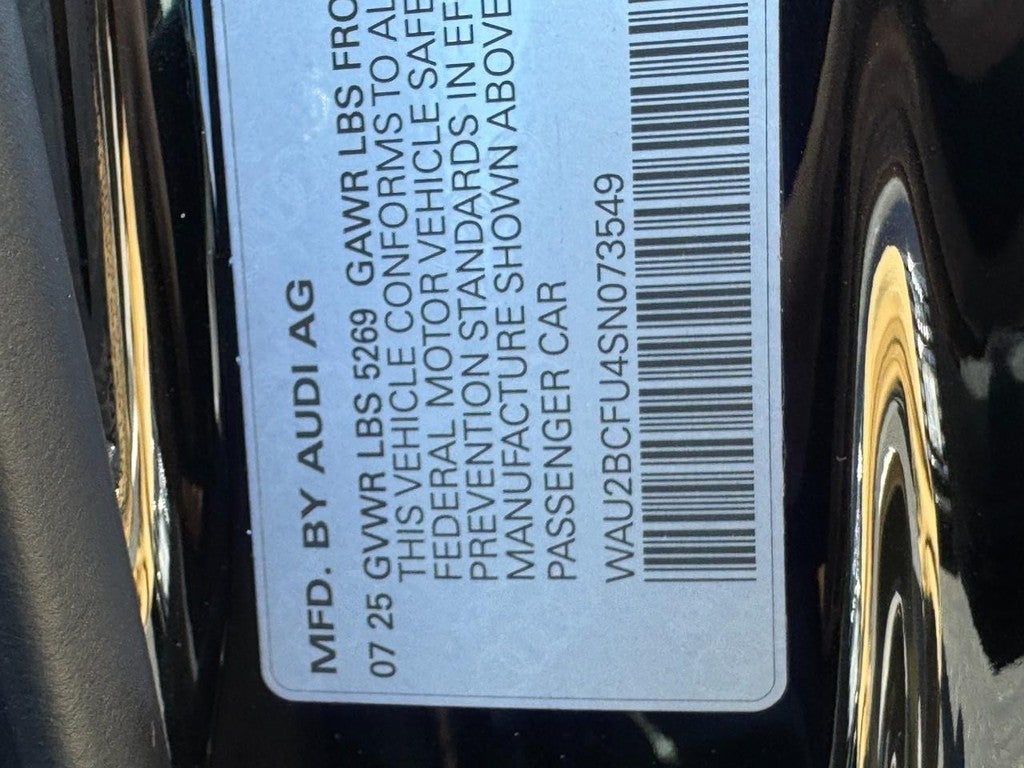 2025 Audi A5 Premium Plus 2.0 TFSI quattro
